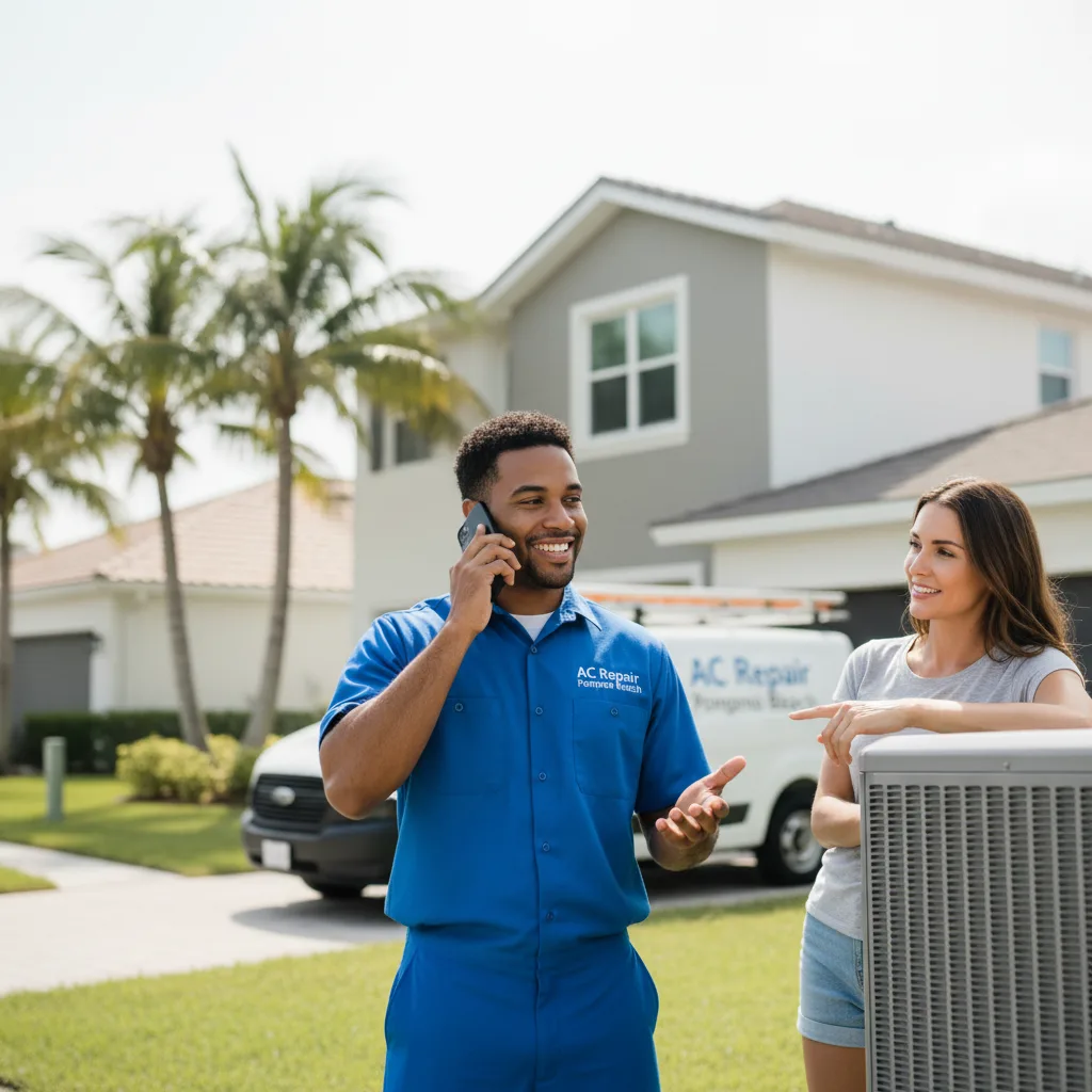 AC Repair Pompano Beach customer support in Ruffs Dale